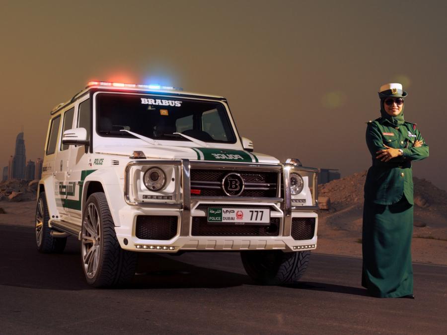  Mercedes-Benz G700 Widestar Police by Brabus 2013 года  (фото 1 из 6)